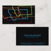 モンタナぼやけプライド 名刺 (正面/裏面)