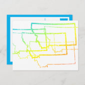 モンタナぼやけル ポストカード (正面/裏面)