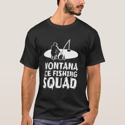 モンタナアイス魚釣り分隊 Tシャツ (正面)