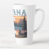 モンタナアウトルントテンキャンプ カフェラテマグ (右)