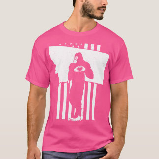 モンタナアメリカ国旗 Tシャツ