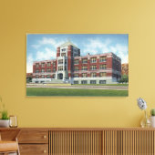 モンタナイースタンモンタナ州 キャンバスプリント (インサイチュ (リビング))