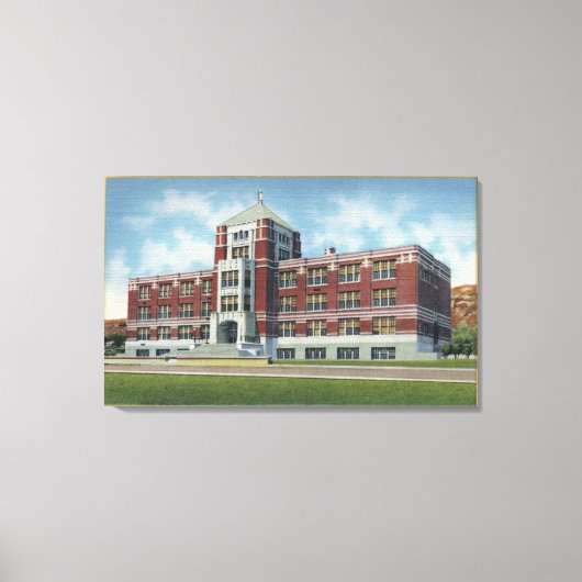 モンタナイースタンモンタナ州 キャンバスプリント (正面)