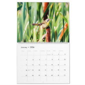 モンタナウェットランドバード カレンダー (1月 2026)