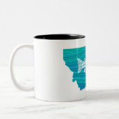 モンタナウェーブ魚釣り ツートーンマグカップ (左)