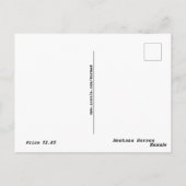 モンタナウズハガキ ポストカード (裏面)