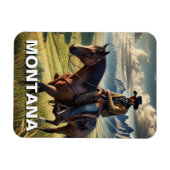 モンタナカウボーイ マグネット (横)