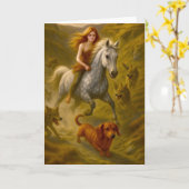 モンタナクーリーネリー&チャーリー カード (黄色い花)