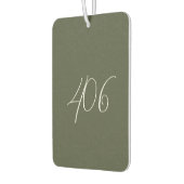 モンタナグリーン（ホワイトエリアコード付き）空気清浄機 カーエアーフレッシュナー (左)