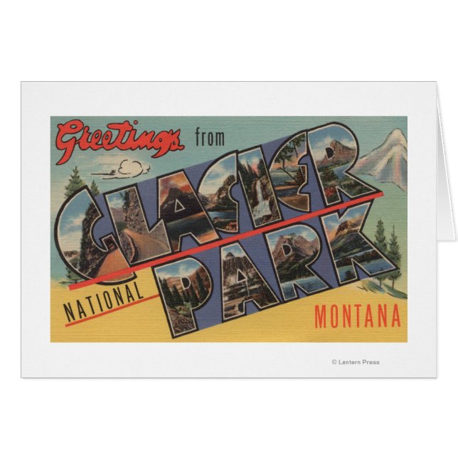 モンタナグレイシャーナショナルパーク (正面横)