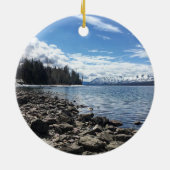 モンタナグレイシャーナショナルパーク セラミックオーナメント (裏面)