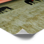 モンタナサンセット ポスター (角)