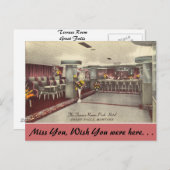 モンタナザテラスルーム，パークホテル ポストカード (正面/裏面)