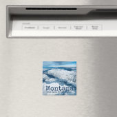 モンタナザラストプレ素晴らしースウィンタースノーマウンテンズ マグネット (インサイチュ (食洗機))