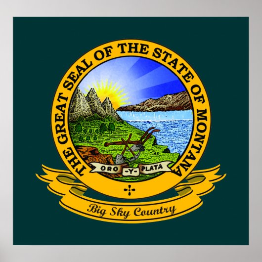 モンタナシール ポスター (正面)