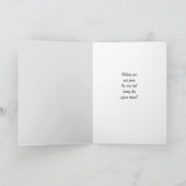 モンタナスノークリスマスカード シーズンカード (内部)