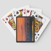 モンタナズバイアルフレッ絵を描ドキツネの野生の馬 トランプ (裏面)