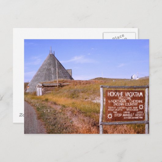 モンタナチェイエンヌポストカード ポストカード (正面/裏面)