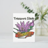 モンタナトレジャー州ビタールート ポストカード (スタンド正面)