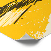 モンタナビッグスカイカントリーのヴィンテージ旅行ポスター ポスター (角)