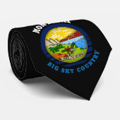 モンタナビッグスカイ州旗 ネクタイ (ロール)