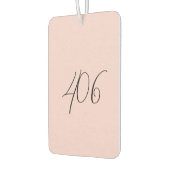 モンタナピンクとブラックエリアコードエアーフレッシュナー カーエアーフレッシュナー (左)