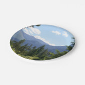 モンタナフォレストアンドマウンテンズシーニックビュー ペーパープレート (アングル)