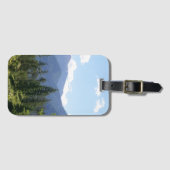 モンタナフォレストアンドマウンテンズシーニックビュー ラゲッジタグ (正面横)