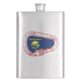 モンタナフラッグ登山カラビナー フラスク