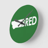 モンタナブレッド ラウンド壁時計 (傾斜)