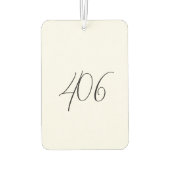 モンタナホワイトとブラックエリアコードエアーフレッシュナー カーエアーフレッシュナー (裏面)