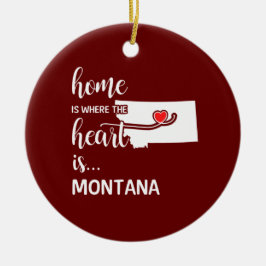 モンタナホームはハート セラミックオーナメント