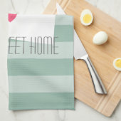 モンタナホーム州ラヴカスタムィズハート キッチンタオル (四つ折り)