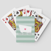 モンタナホーム州ラヴカスタムィズハート トランプ (裏面)