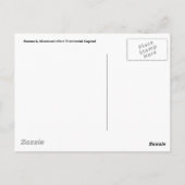 モンタナポストカード ポストカード (裏面)