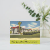 モンタナマイルハイモーテルビュート ポストカード (スタンド正面)