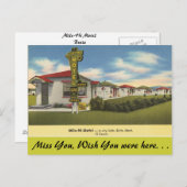 モンタナマイルハイモーテルビュート ポストカード (正面/裏面)