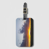 モンタナマウンテンサンセット ラゲッジタグ (正面縦)