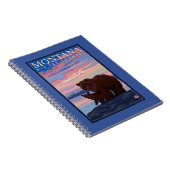 モンタナモンマベアアンドクブヴィンテージトラベル ノートブック (右側)