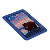 モンタナモンマベアアンドクブヴィンテージトラベル マグネット (右側)