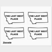 モンタナラストプレ最高のスステッカー 長方形シール (シート)