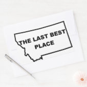 モンタナラストプレ最高のスステッカー 長方形シール (封筒)