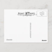 モンタナランドスケープポストカード ポストカード (裏面)