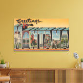 モンタナラージレターシーンモンタナ キャンバスプリント (インサイチュ (リビング))