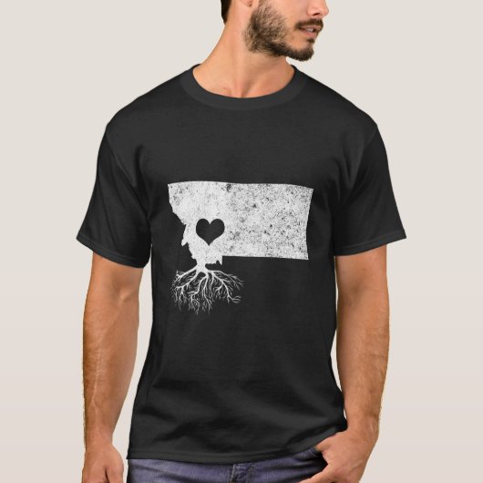 モンタナルーツIラブモンタナ Tシャツ (正面)