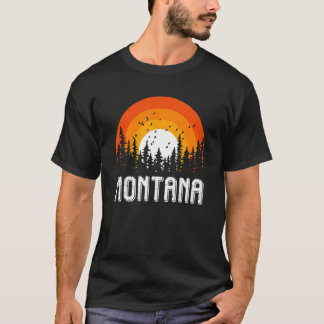 モンタナレトロスタイルヴィンテージ70s 80s 90s男性女性 tシャツ