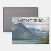 モンタナロッキーズシーニックランドスケープ マグネット (正面/裏面)
