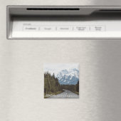 モンタナロードトリップ風光明媚なハイウェイマウンテンズ マグネット (インサイチュ (食洗機))