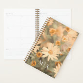 モンタナワイルドフラワーインオレンジ プランナー手帳 (ディスプレー)