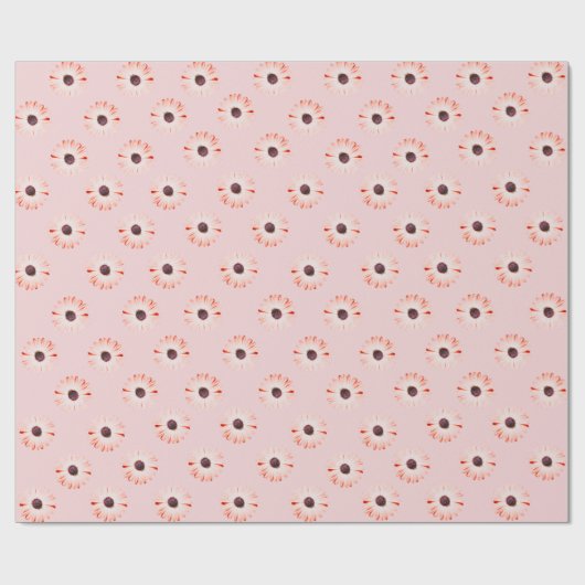 モンタナワイルドフラワーインピンクラッピング紙 ラッピングペーパー (フラット)